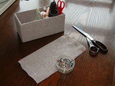 Fold and Pin Your Fabric