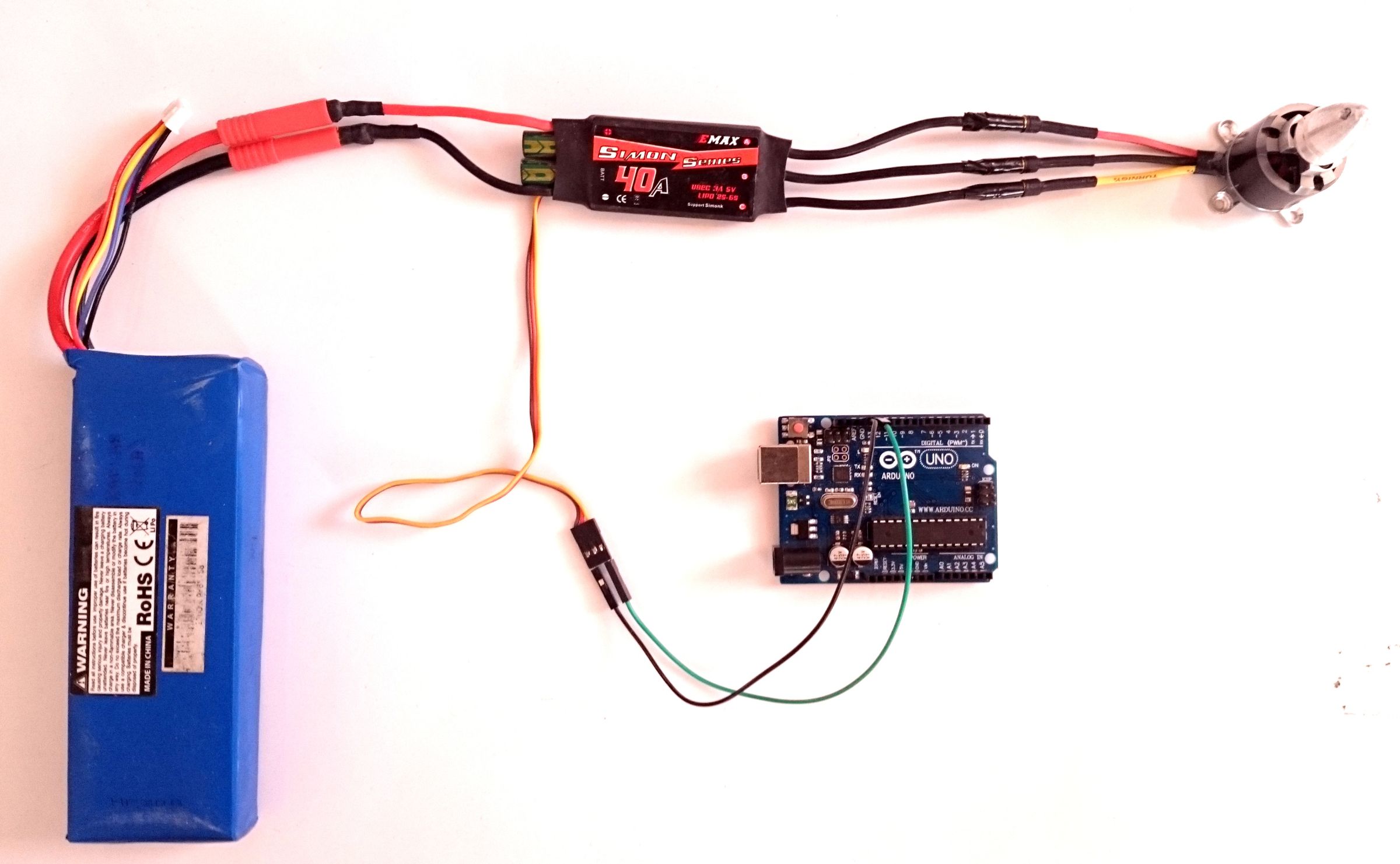 Interfacing Brushless DC Motor (BLDC) With Arduino : 4 Steps (with ...