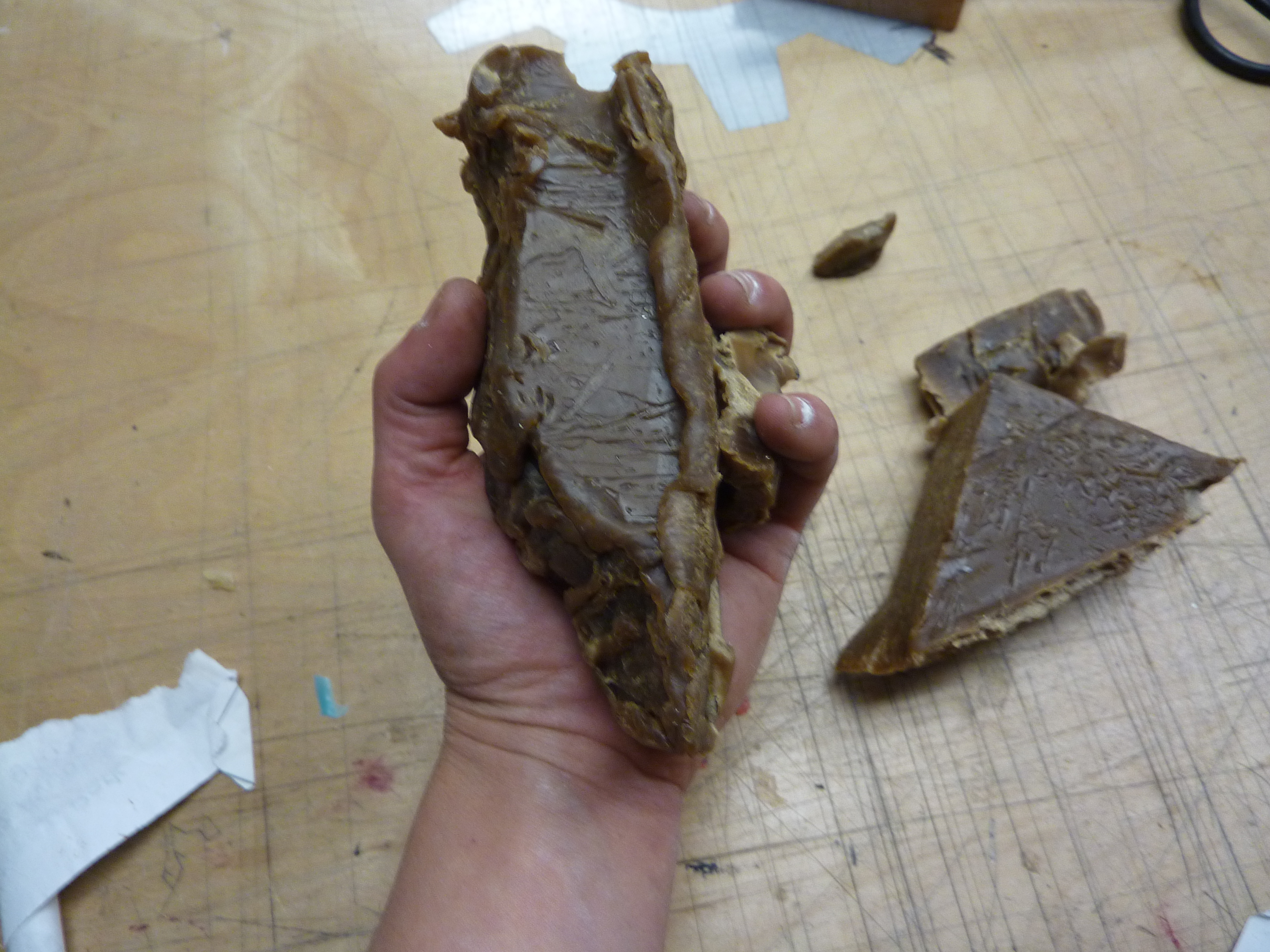 How to Cut Hard Microcrystalline Wax