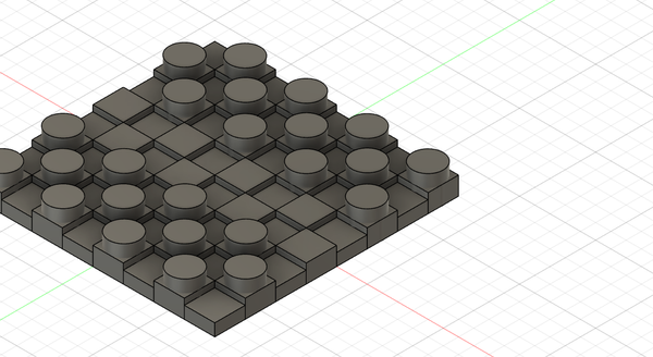 Checkers Board and Peices