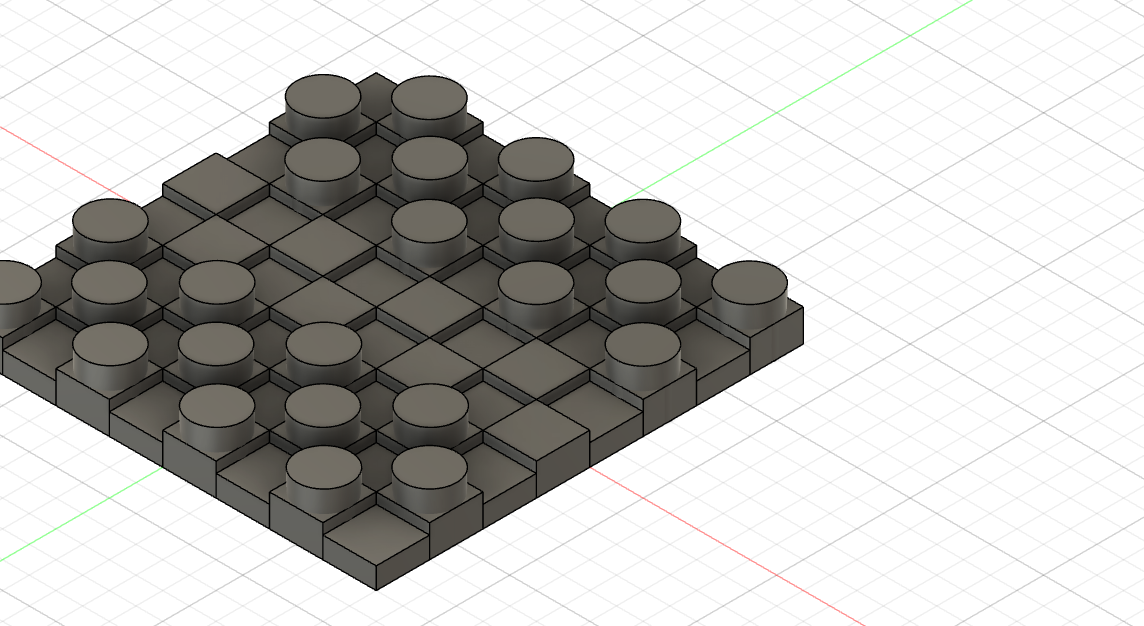 Checkers Board and Peices 5 Steps Instructables
