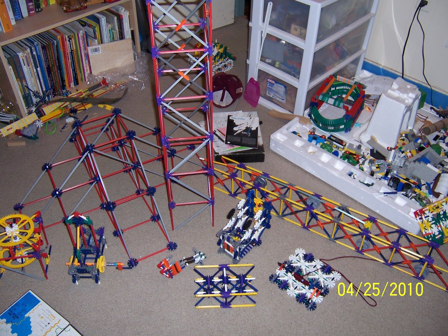 Knex Tower Crane 10 Steps Instructables