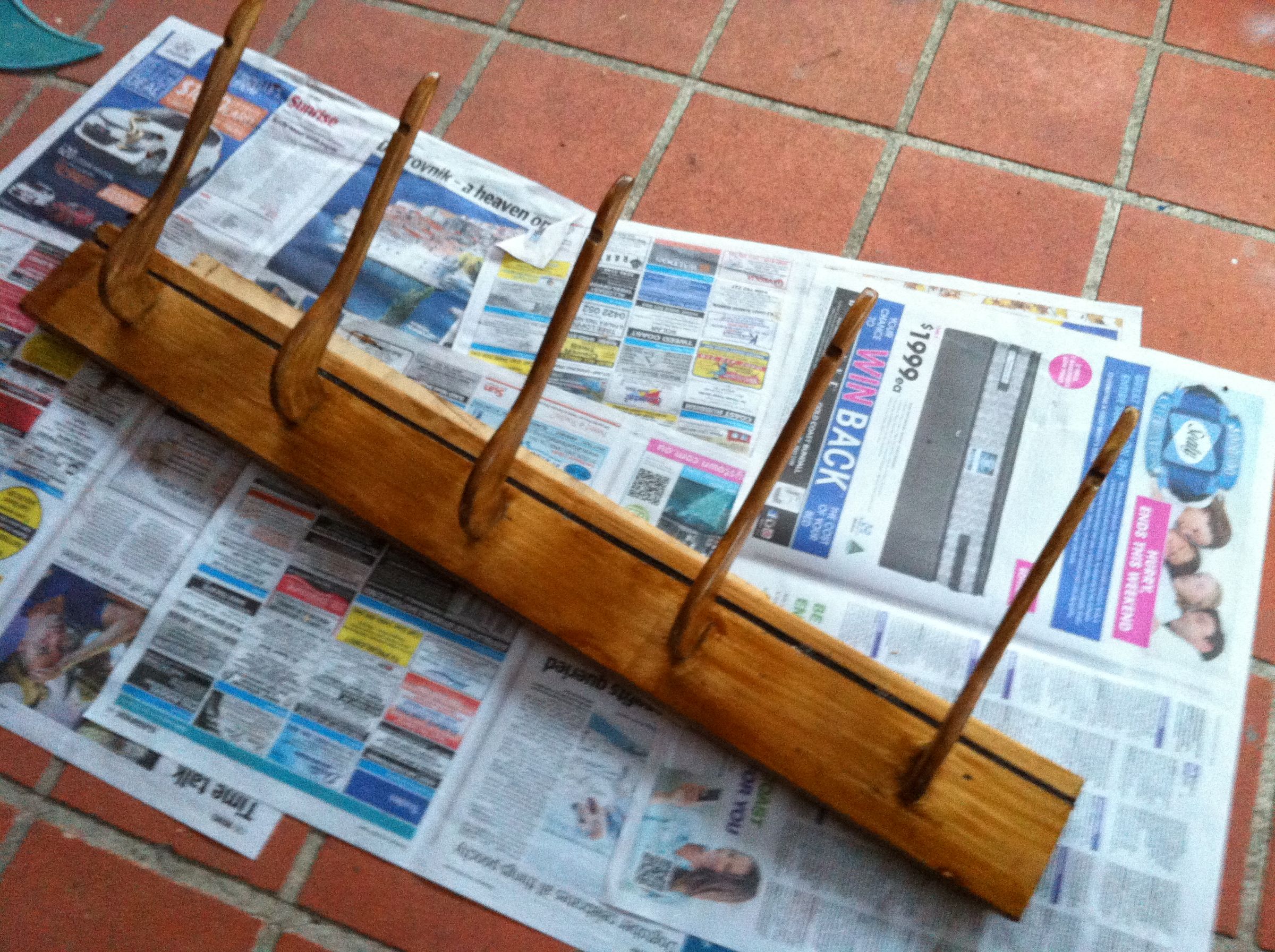 Repurposed Coat Hanger Rack : 11 Steps (with Pictures) - Instructables