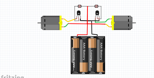 Simple Easy Diy Light Following Robot Without Micro Controller ... Circuit Diagram