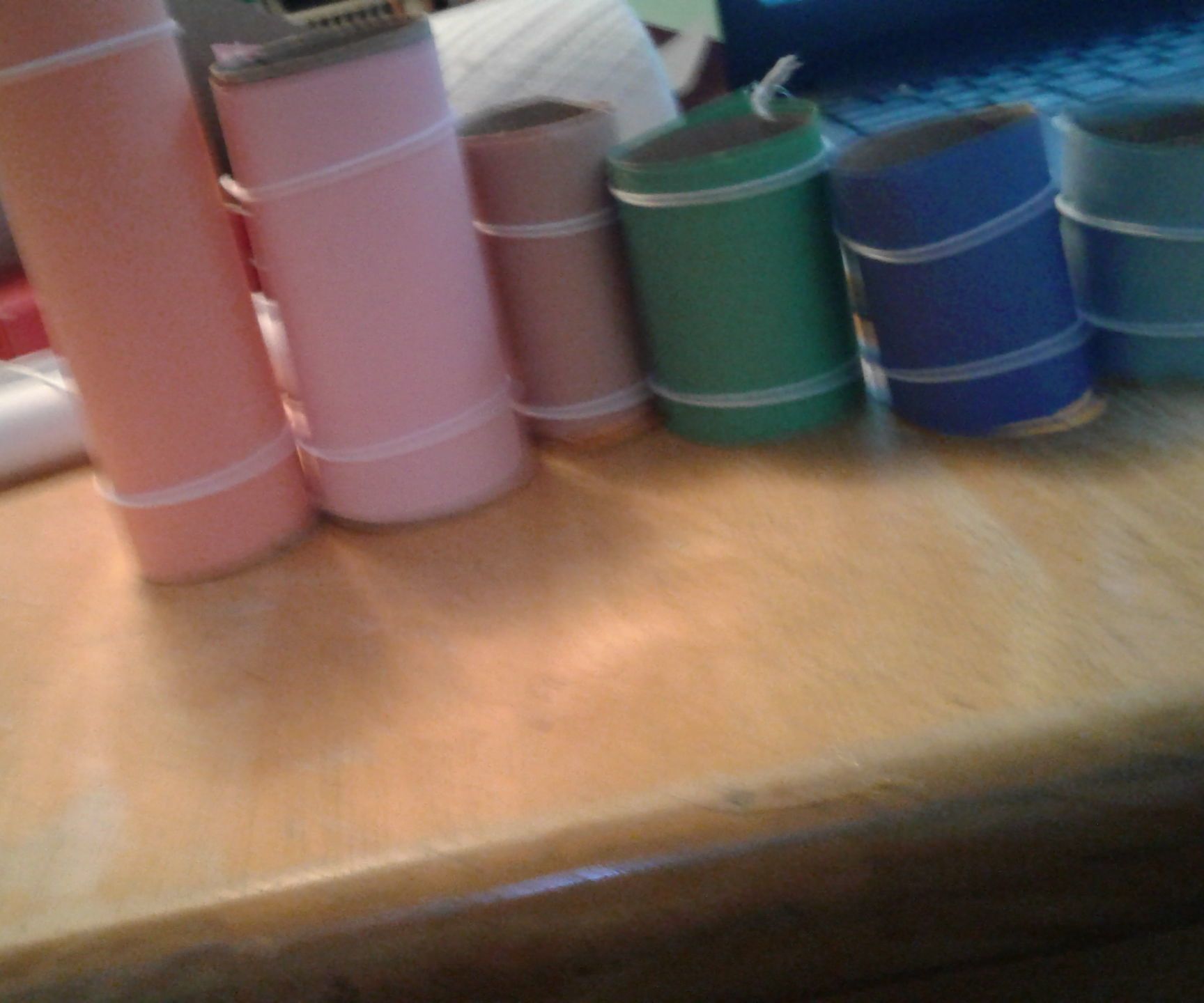 Paper Tube Xylophone