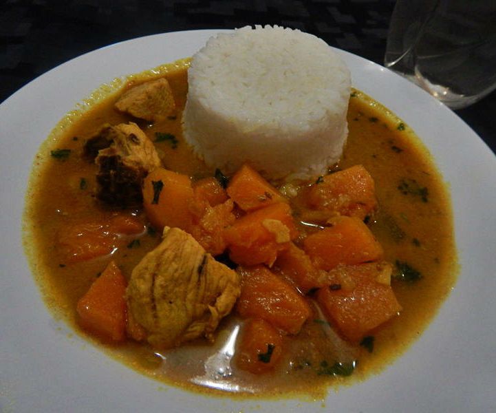 Pumpkin Chicken Curry
