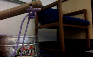 Step 6: Tie Knot in Rope