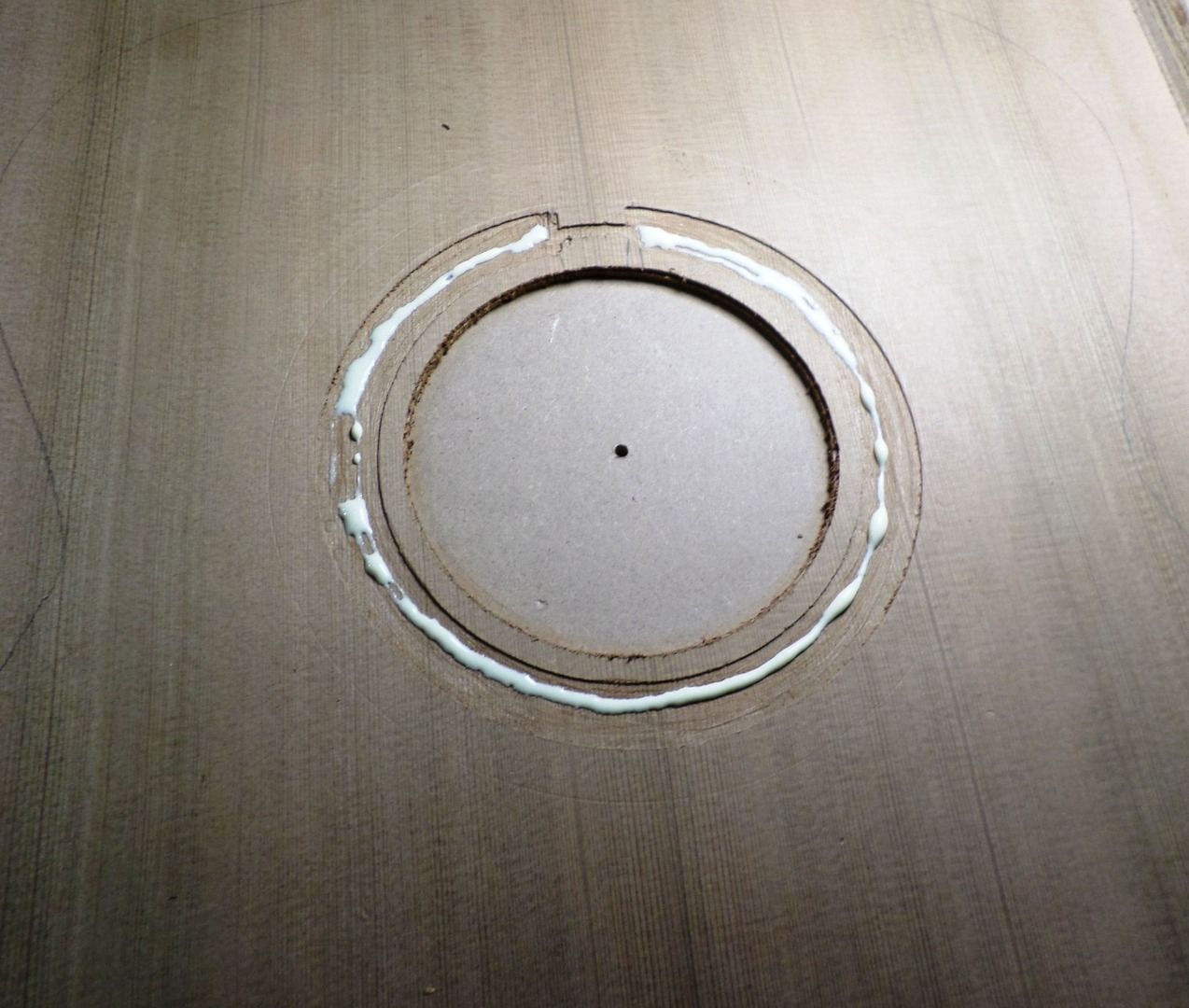 Sound Hole, Rosette, Back Inlay Strip and Bracing