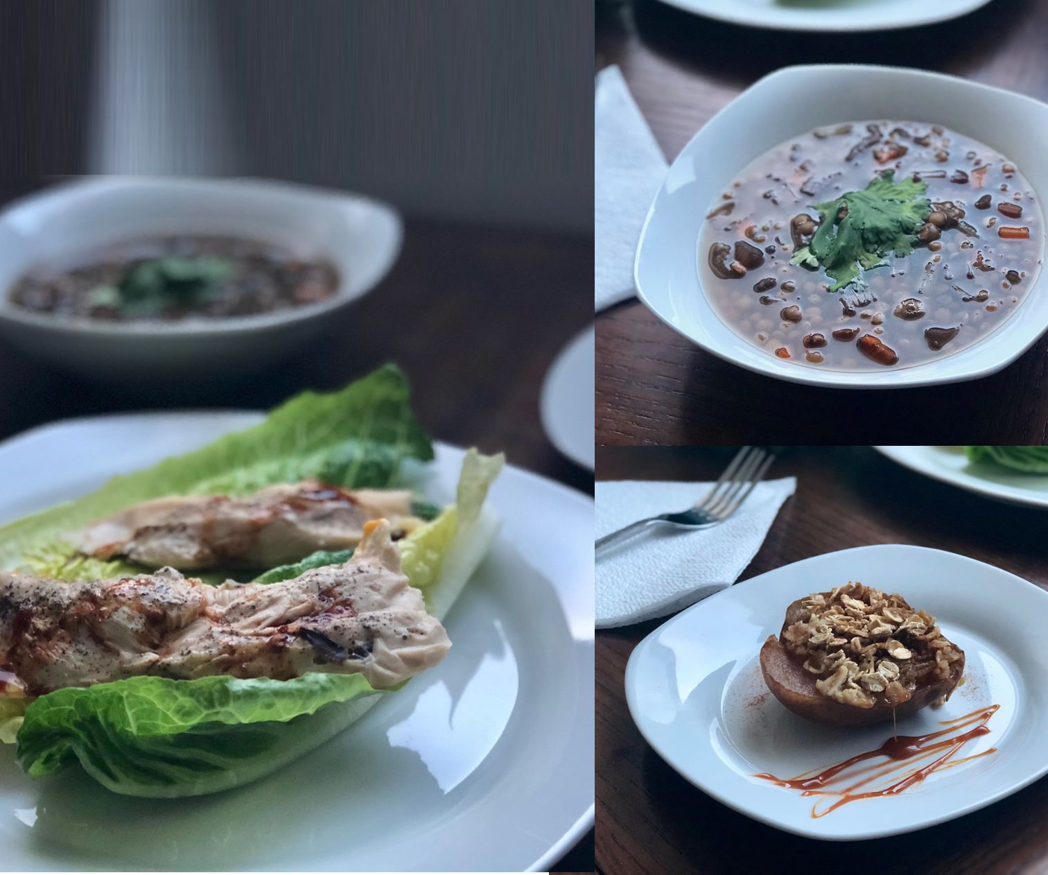 Three Course Meal in a Single Slow Cooker Batch