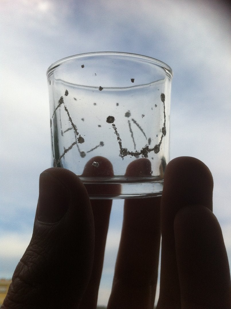 Color Glass Etching - Constellation Dice Tumbler