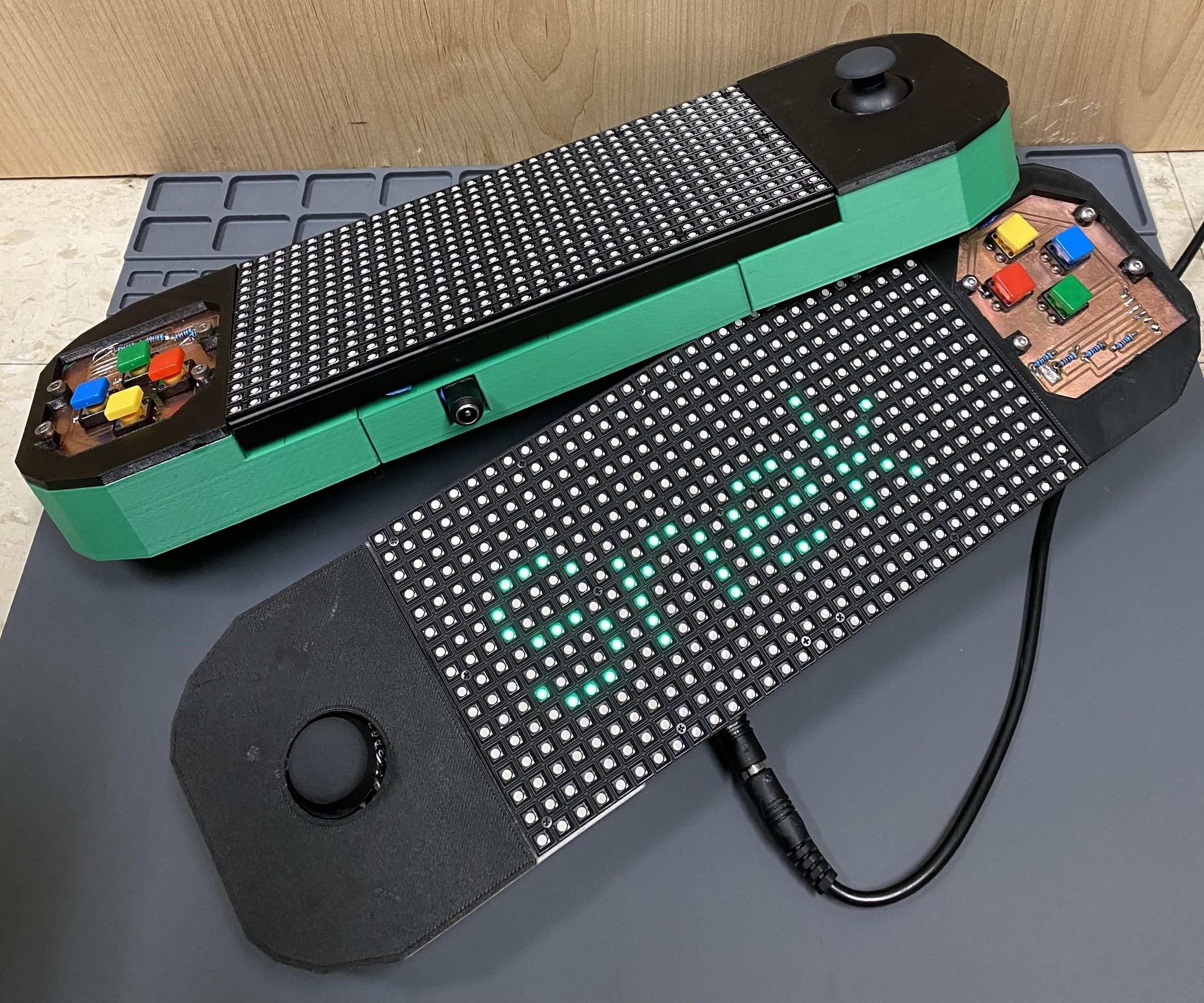 Arduino Snake Game- 16x32 RGB LED Matrix