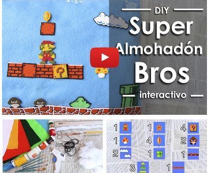 DIY Super Mario Bros Cushion