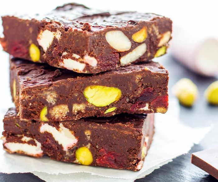 Dark Chocolate Guinness Rocky Road