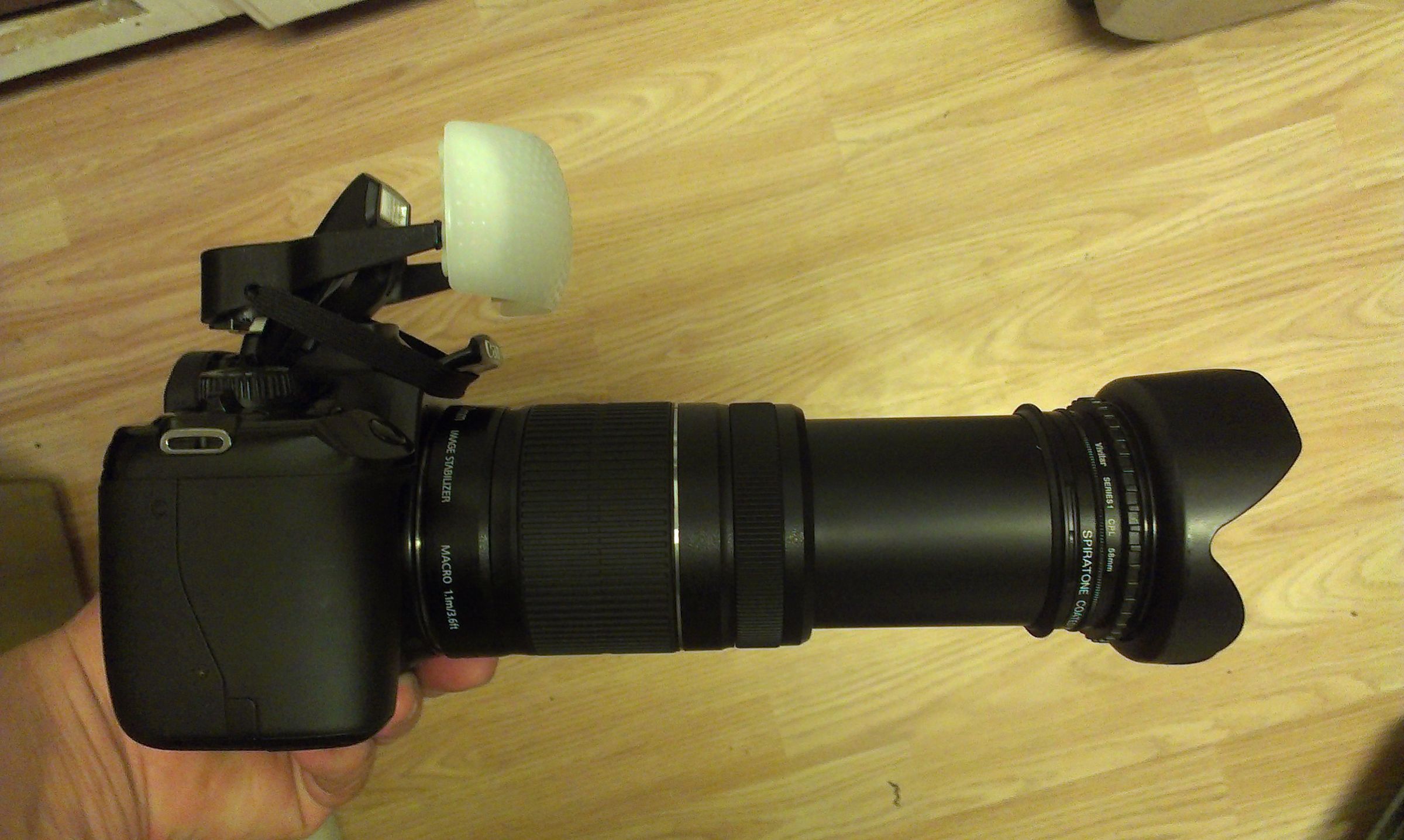 Popup Flash Diffuser Modifications ( Canon ) 6 Steps Instructables