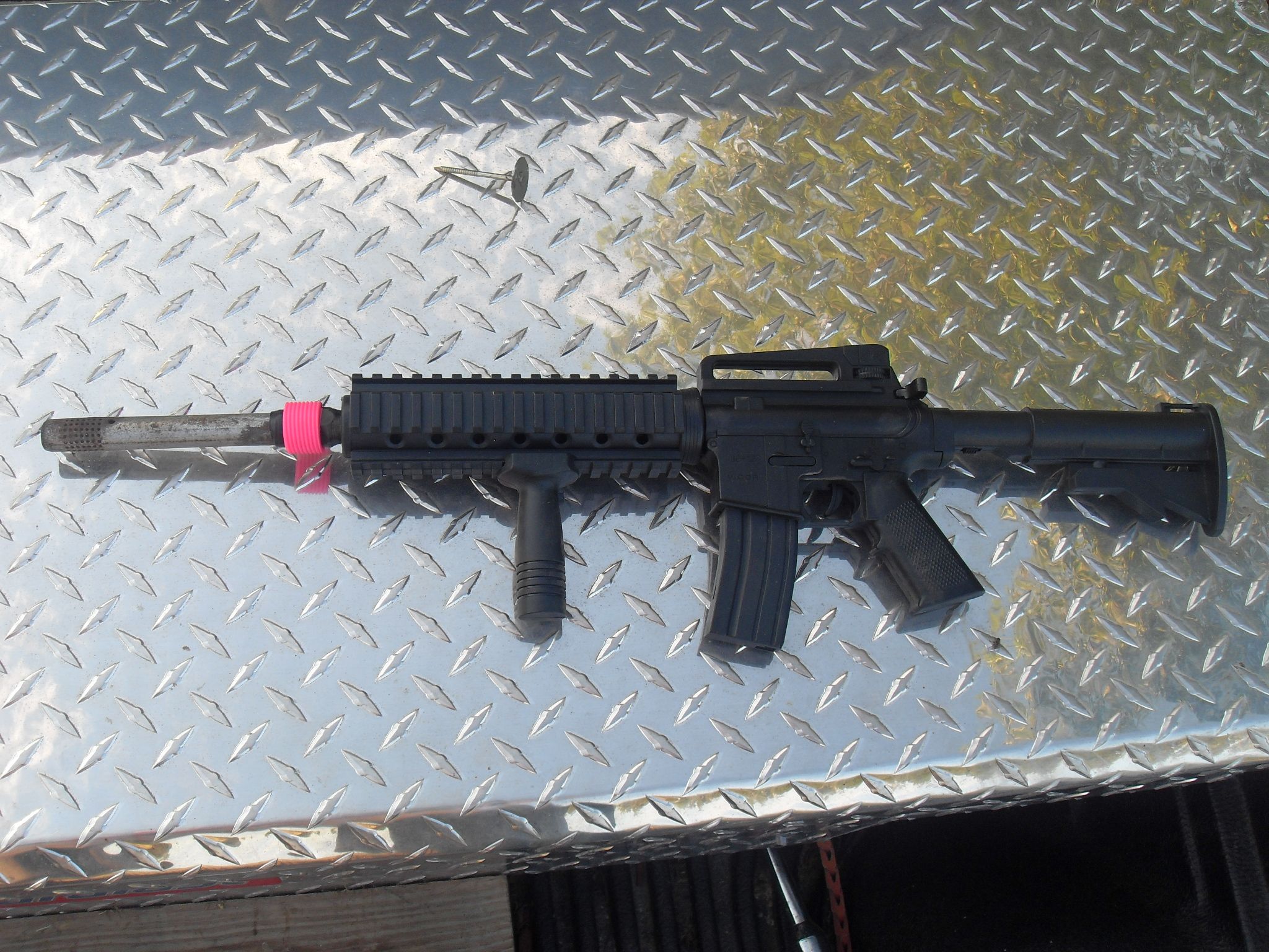 How to Make a Flash Suppresor/silencer for an Airsoft Gun