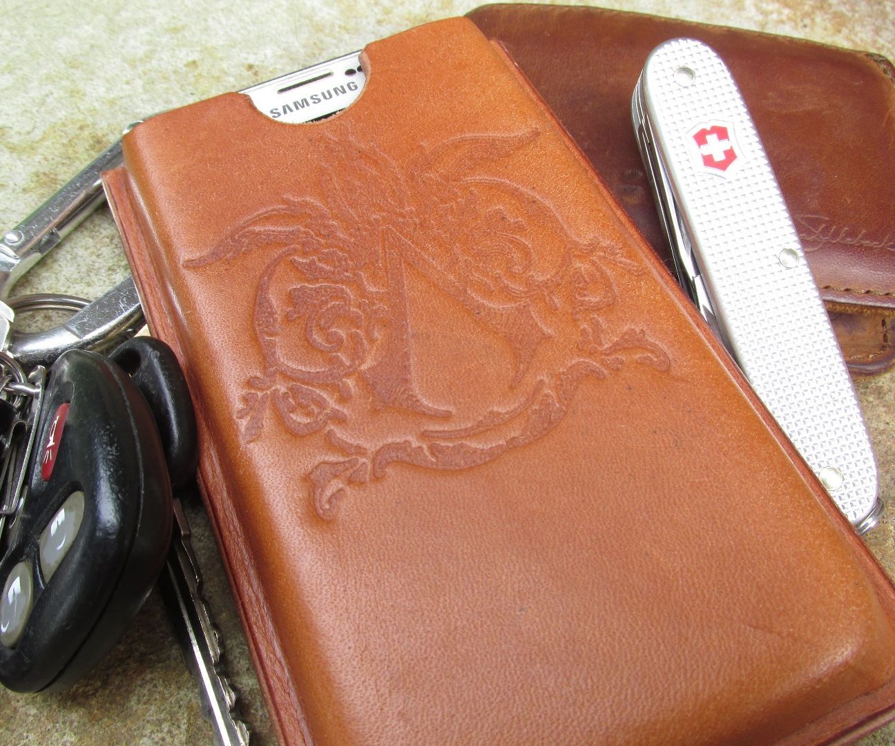 Wet Formed Leather Phone Case