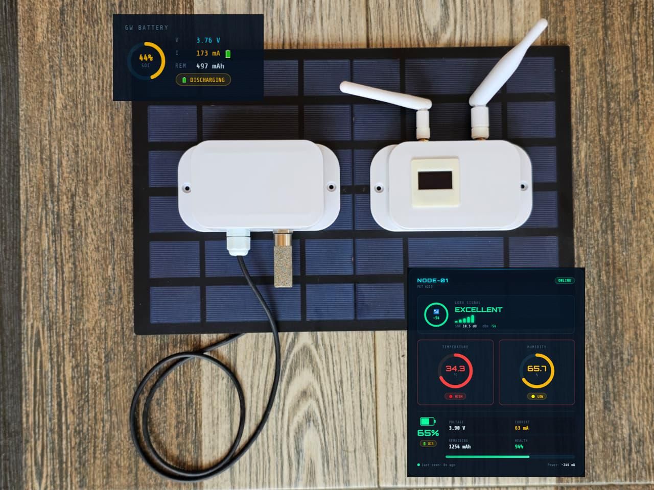 LoRa Smart Disaster Monitoring System