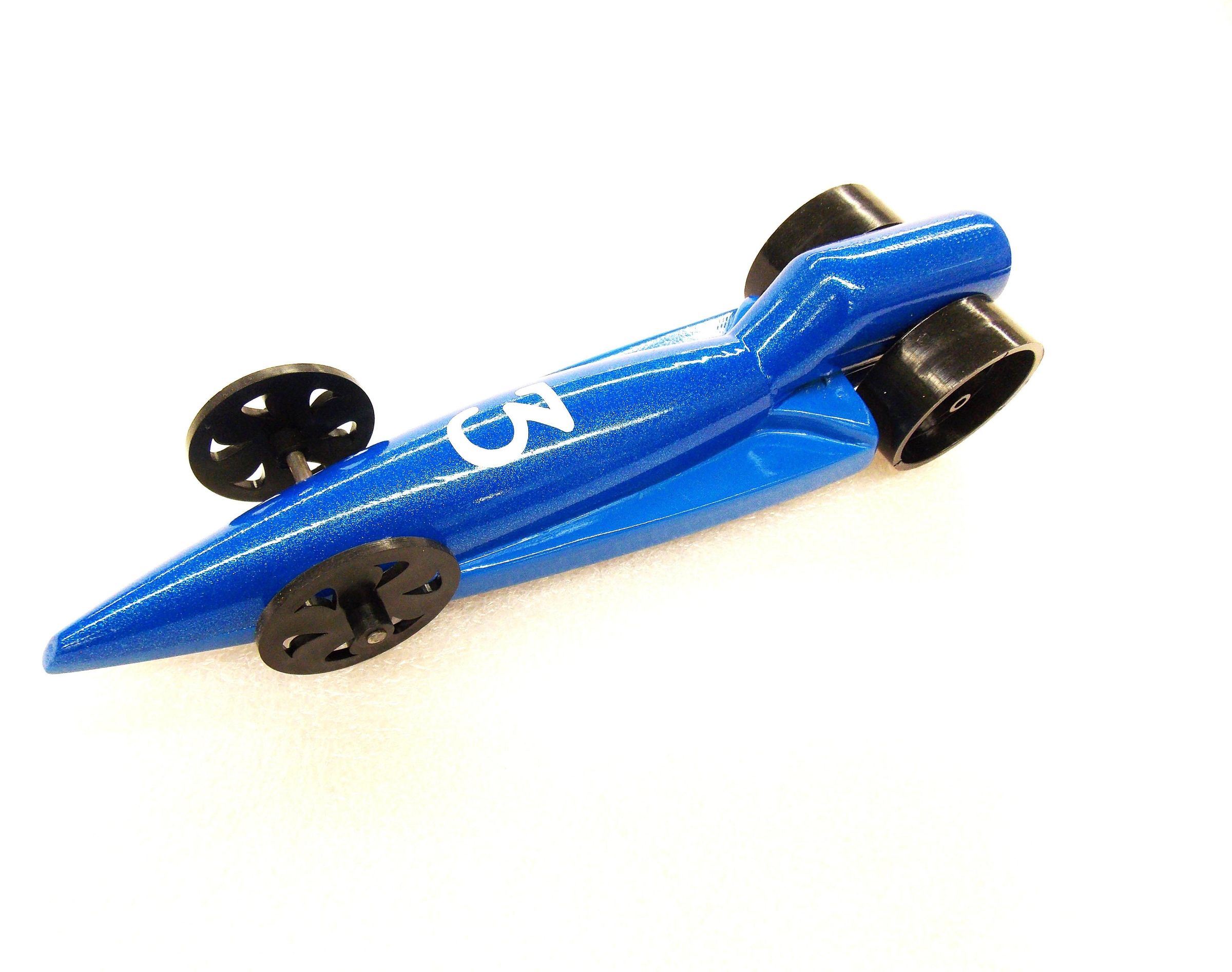 3D Printed CO2 Rocket Cars