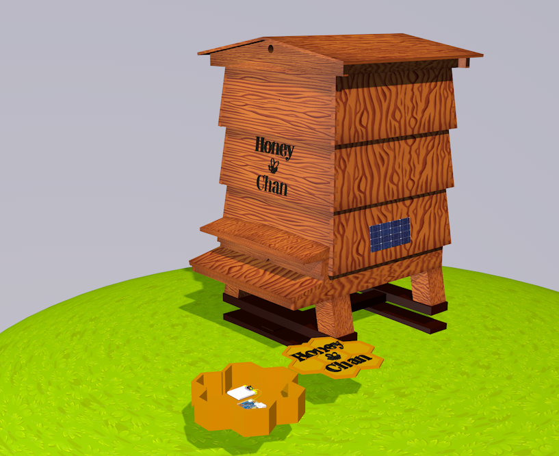 Beep Autonomous Embedded System Via LoRawan Communication Monitoring Beehives