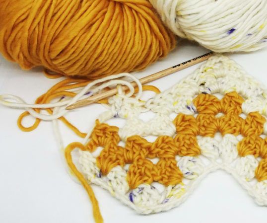 How to Crochet Granny Ripple Stitch