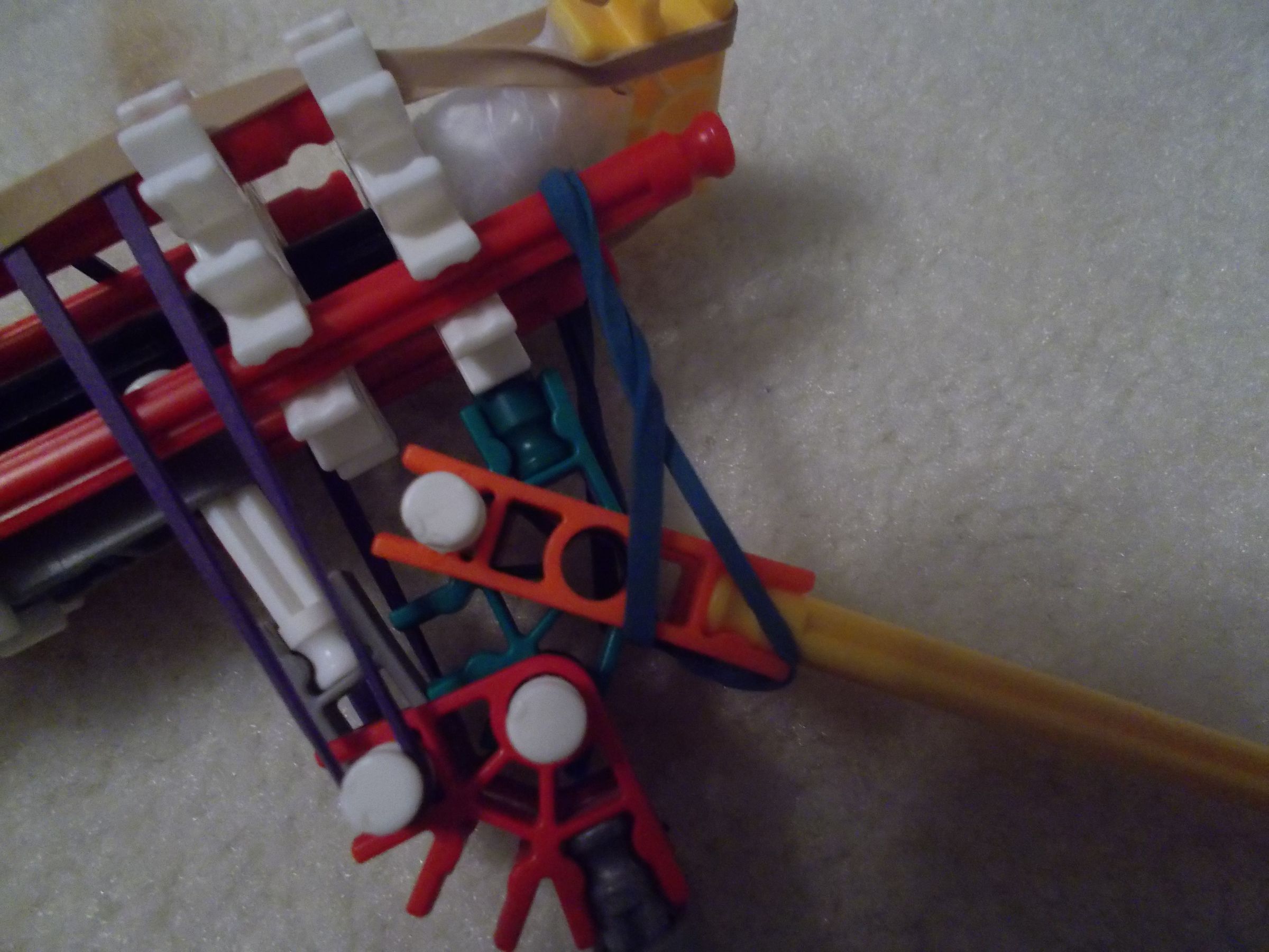 K'NEX Rubber Band Ball Launcher 5 Steps Instructables