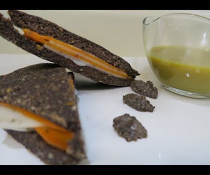 Raw Vegan Grilled Cheese