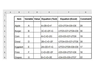 How to Solve Logic Puzzles With Microsoft Excel : 6 Steps - Instructables