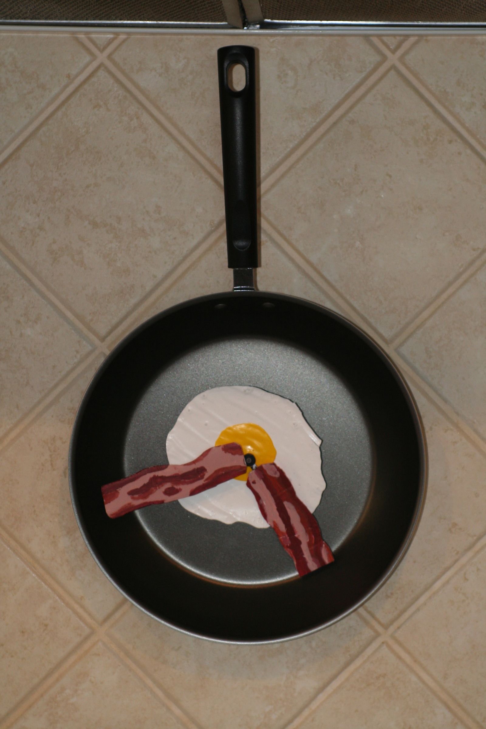 Bacon and Eggs Clock