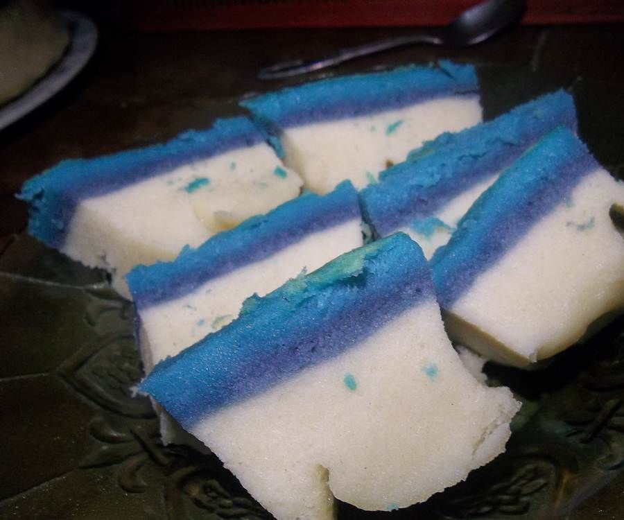 Lovely White-Purple Cake