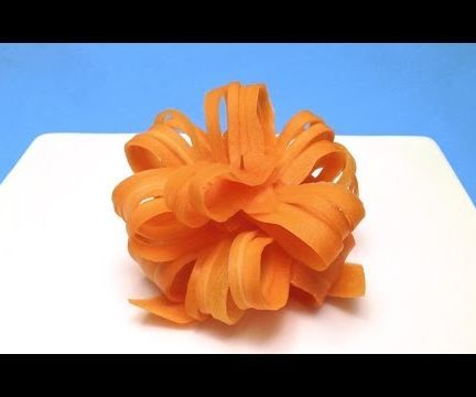 Cooking Tips: How to Make a Gift Bow With a Carrot