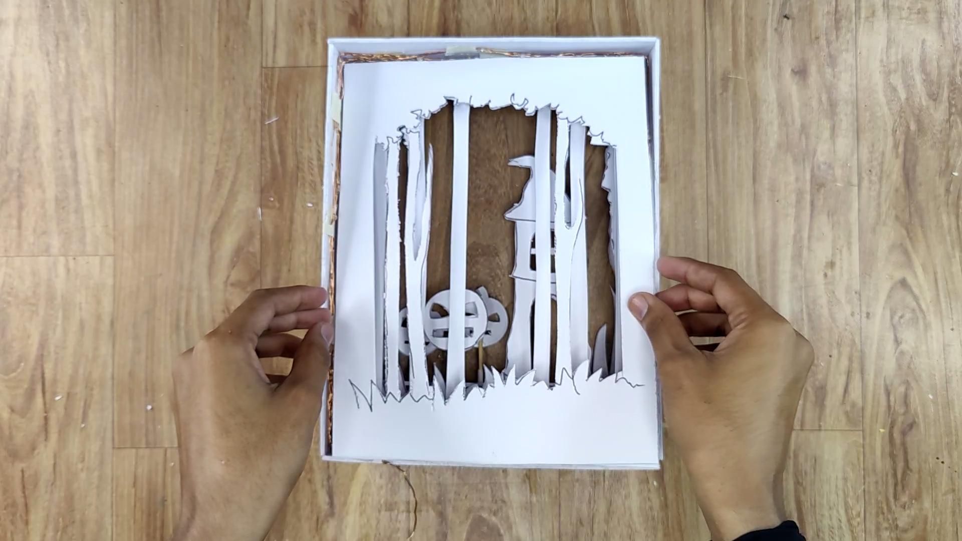Mechanical Animated Halloween Light Box for Room Decor : 7 Steps (with ...