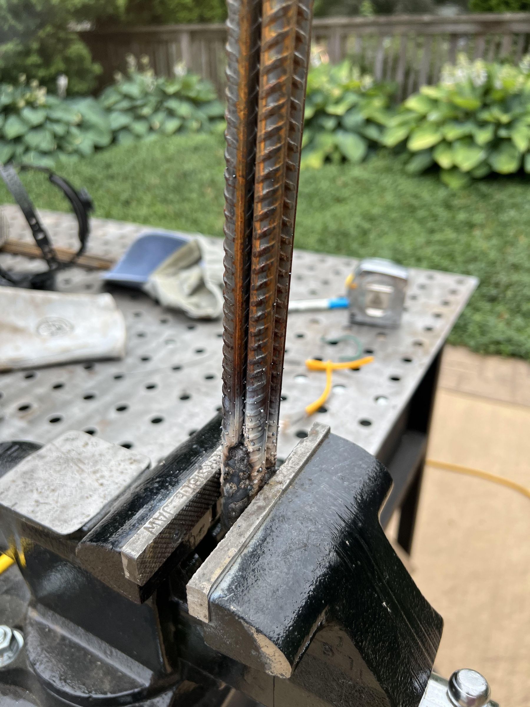 Garden Obelisk/Trellis Made From Rebar 9 Steps (with Pictures