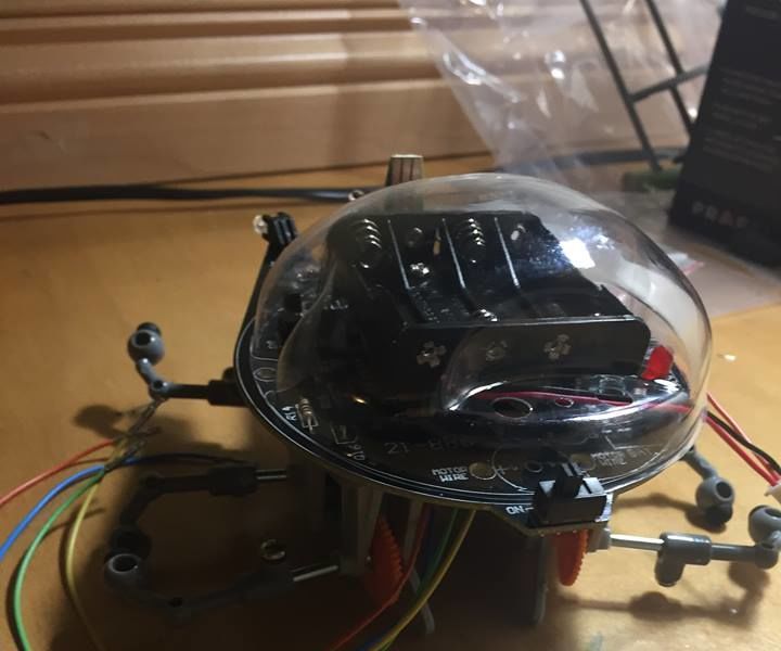 Self-learning Maze Crab Robot PROTOTYPE 1 STATUS INCOMPLETE