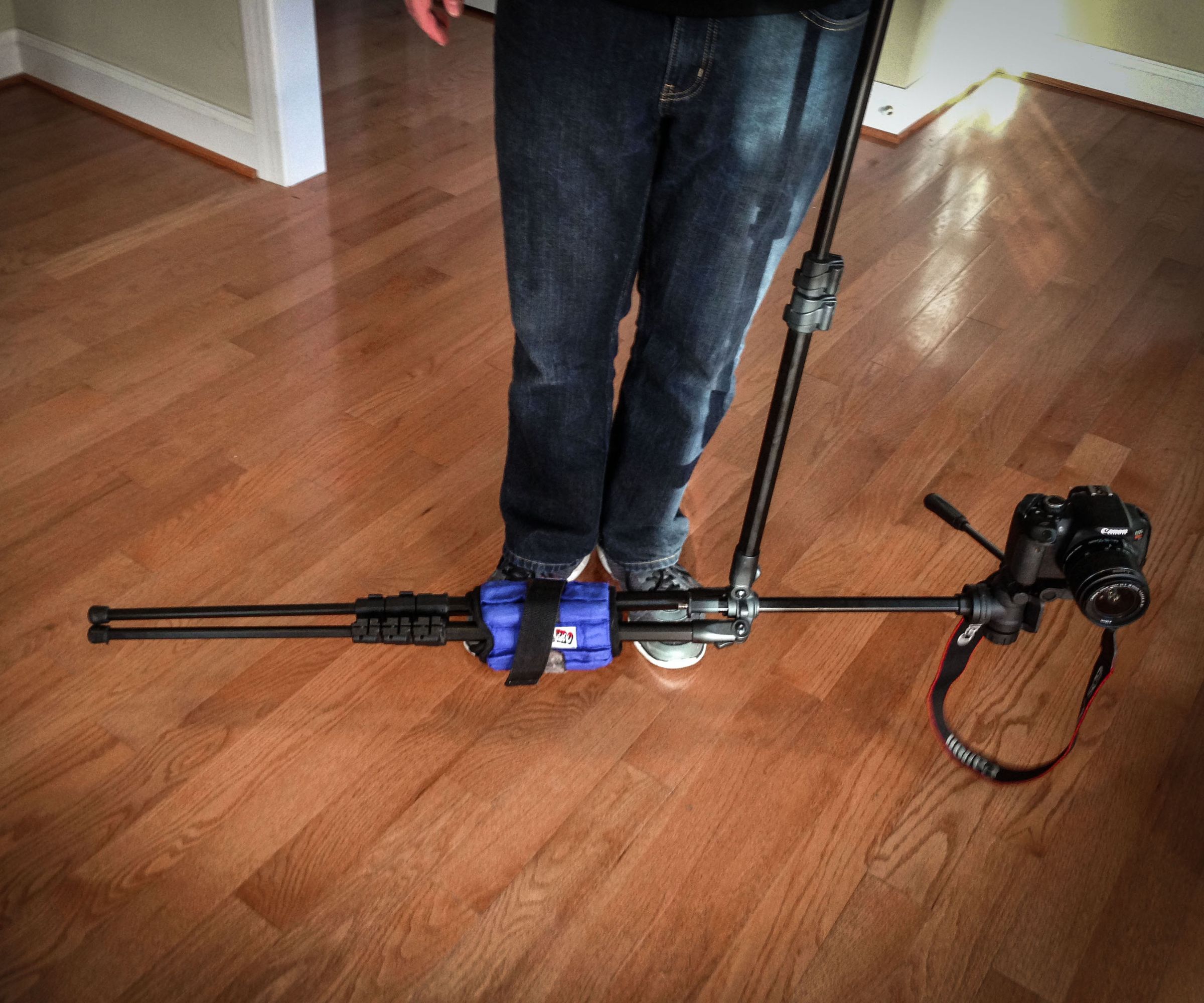 Using a Tripod for Ground Level Filming