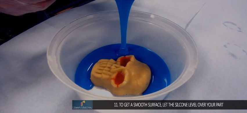 Reproducing Parts With Silicone Mould and Casting Resin