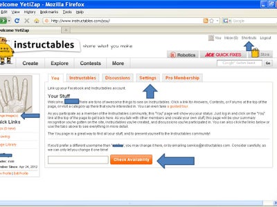 Setting Up Your Profile