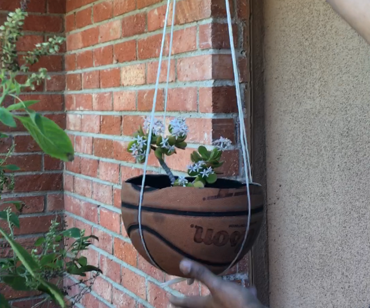 Basketball Planter