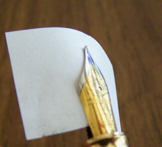 Feeder to Nib Clearance