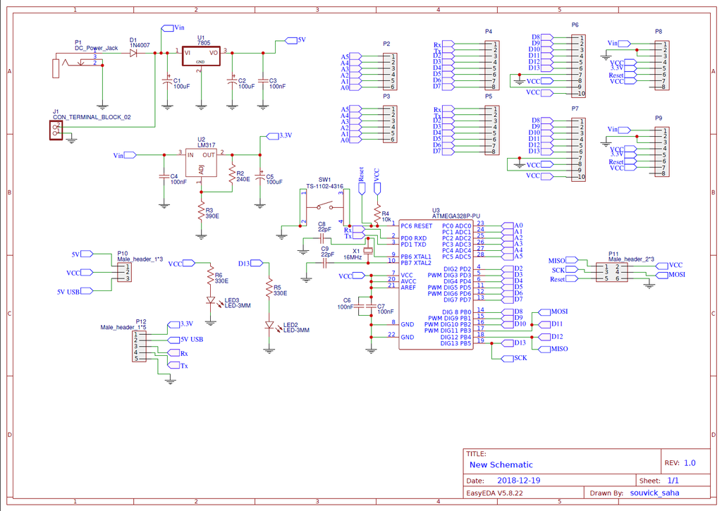Aduino Dimension Arduino Uno Schematic Dimensions
