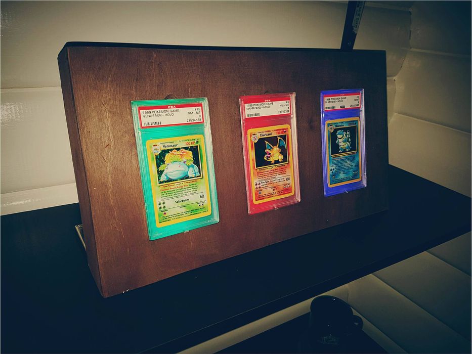 pokemon card stand Amazon.com: pokemon Center Japan Original Card Display (Black ver.2) : Toys & Games