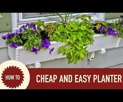 Cheap and Easy Planters