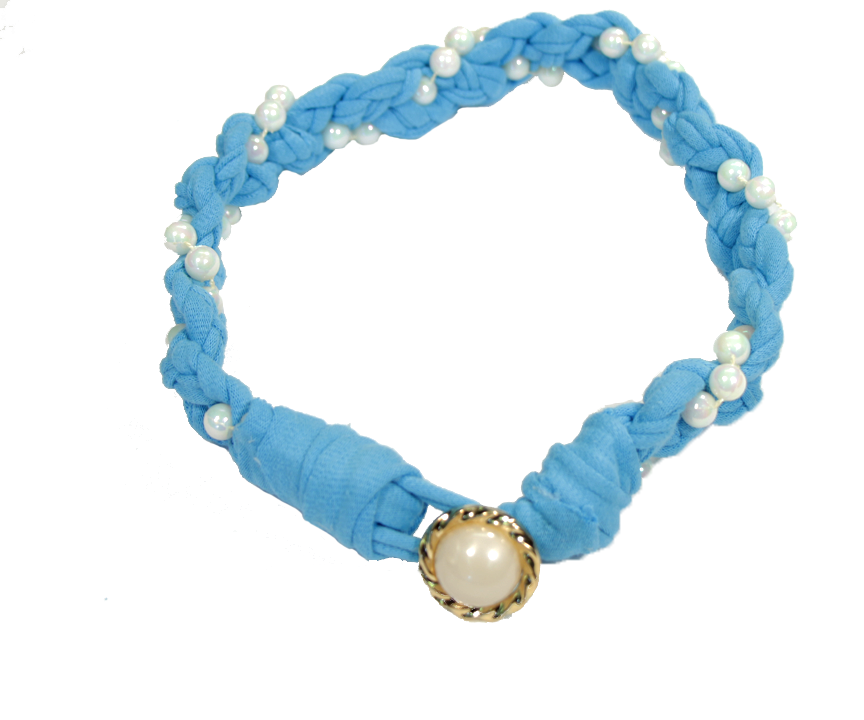 Recycled Braided Choker Tutorial