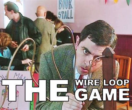 Hand Eye Coordination Game--Wire Loop Game