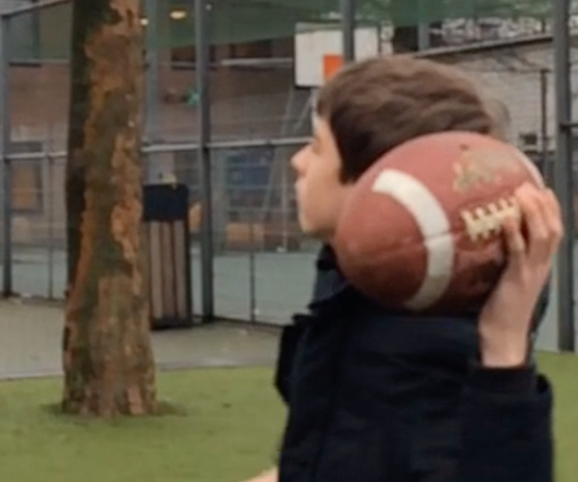 How to Throw an American Football