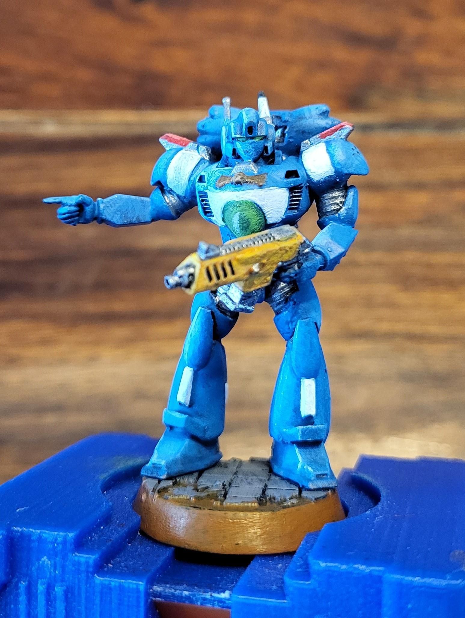 Space Mecha Warriors, a Designing Mashup of Anime and Table Top Game