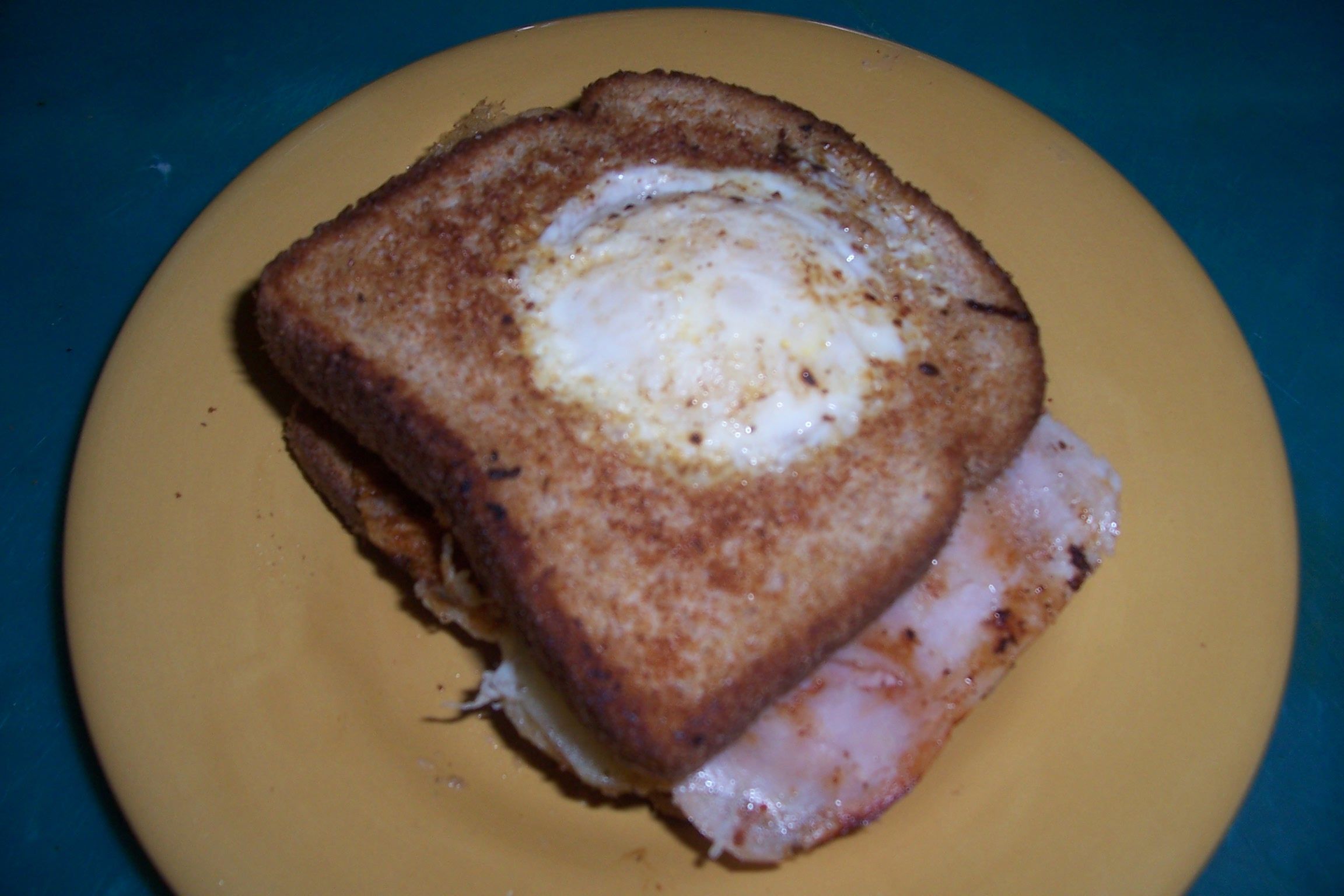 Only Have "Eye" for You Breakfast Sandwich