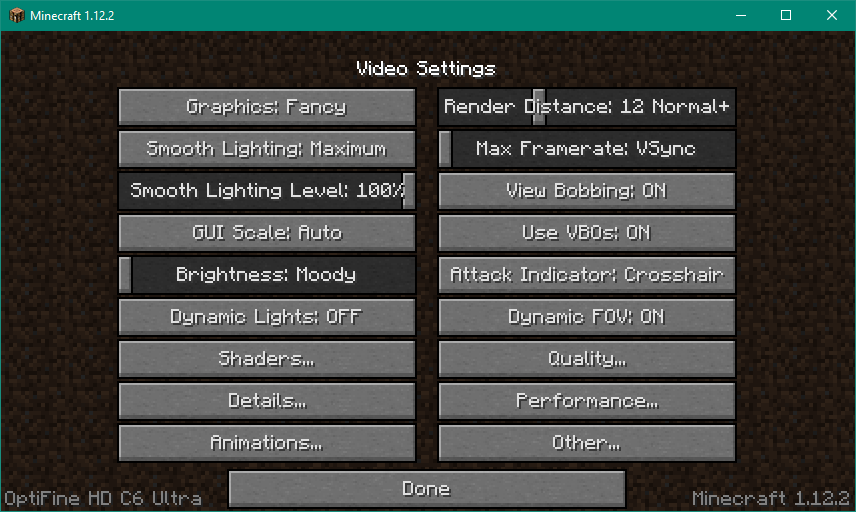 Step 3: Tweak Minecraft Video Settings: