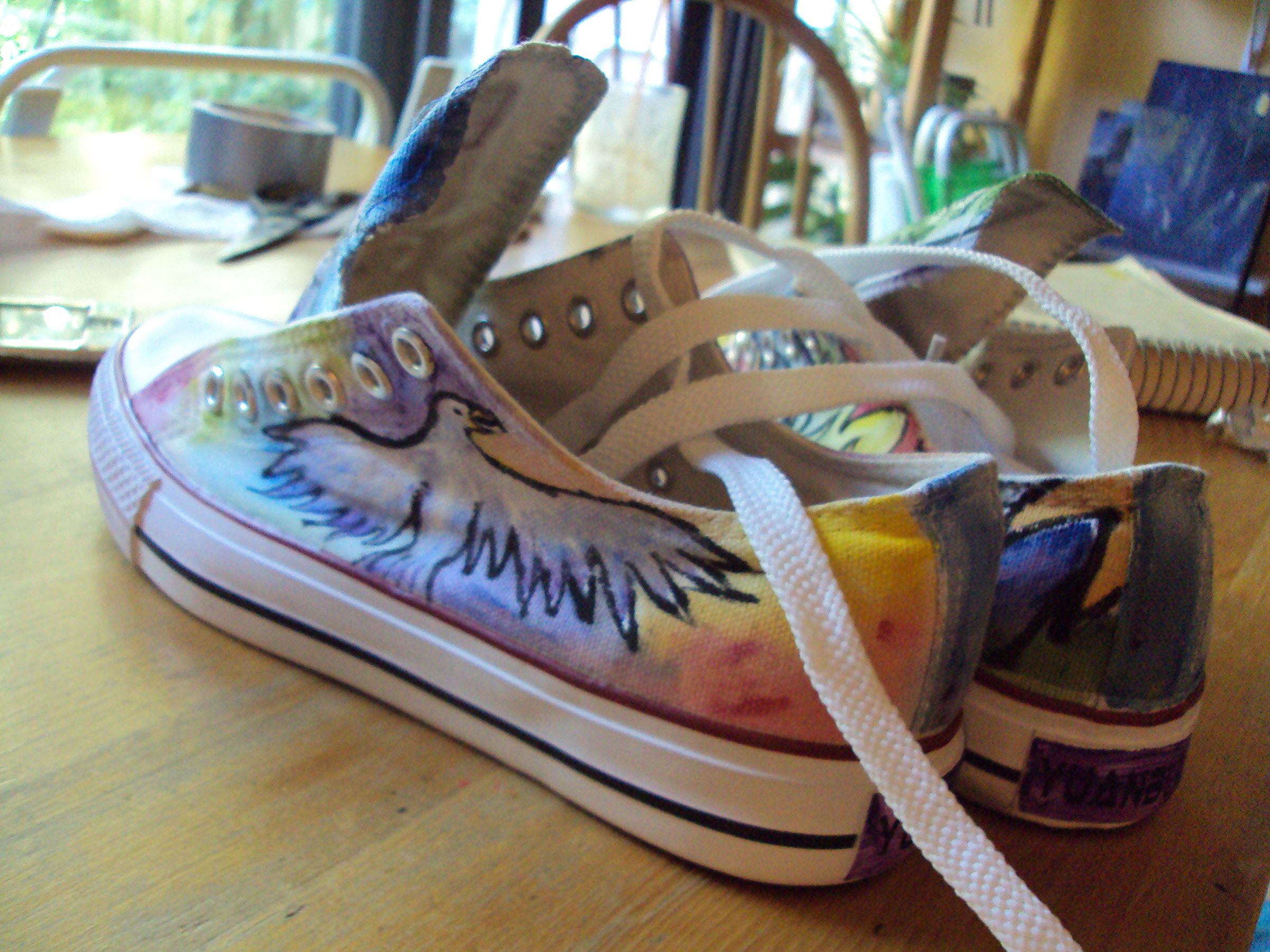 Flying with Rubber Souls