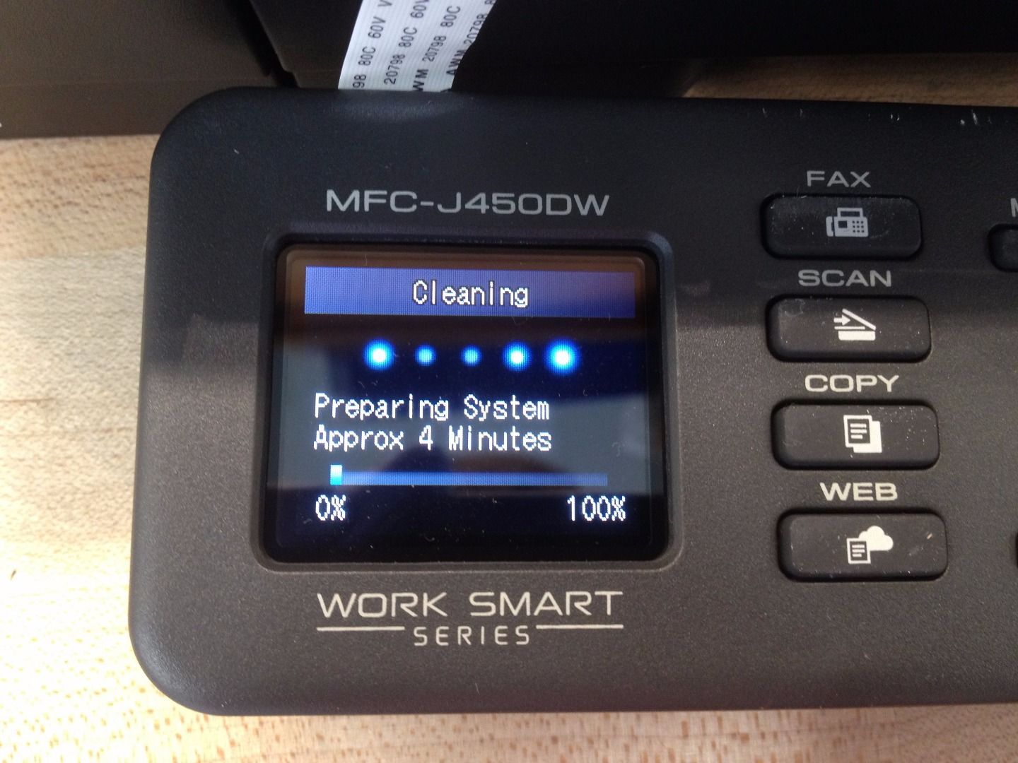 Disassembling a Brother MFCJ450DW Printer 31 Steps Instructables