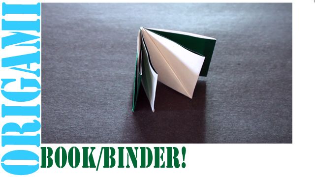 How to Make an Origami Book/Binder!